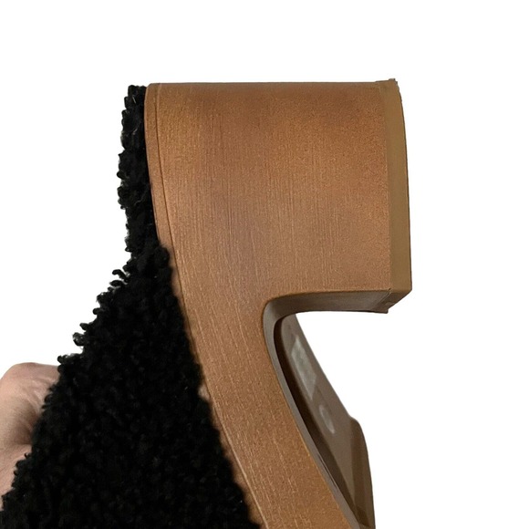 Vince Camuto Black and Brown Mules - Picture 12 of 14